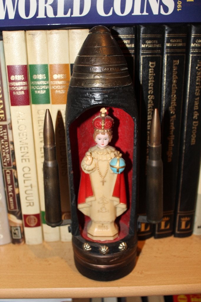 kapelletje trench art, Verzamelen, Militaria | Algemeen, Verzenden, Overige soorten, Overige typen