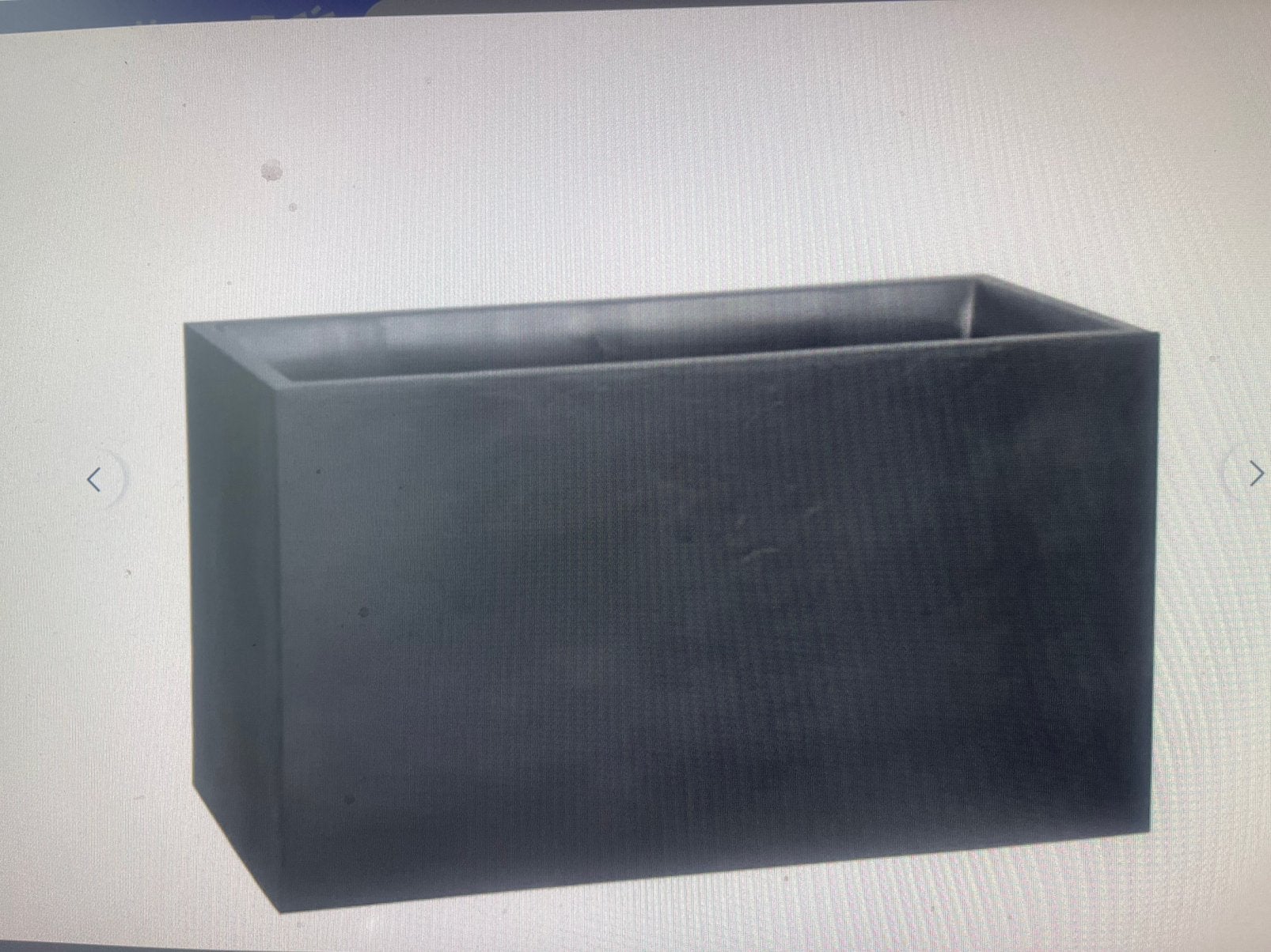 Jardinière 116 litres - 100x40x60 cm - neuve, Jardin & Terrasse, Bacs à fleurs & Jardinières, Enlèvement, Comme neuf, Intérieur