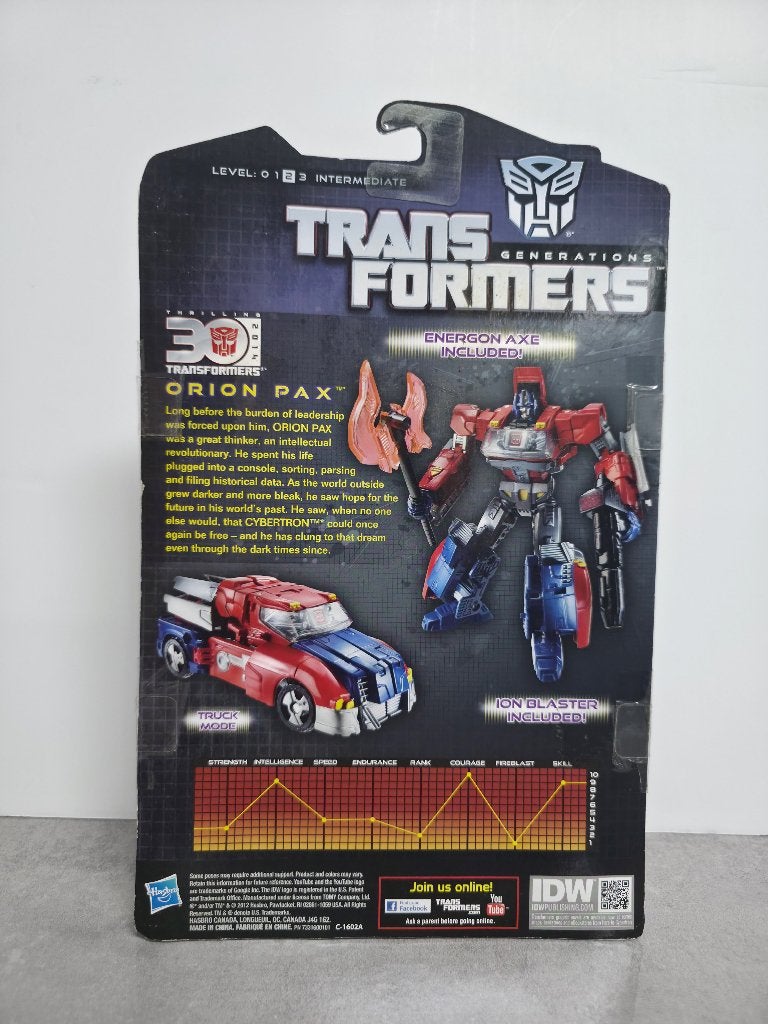 Transformers Generations: Orion Pax actiefiguur, Verzenden, Zo goed als nieuw