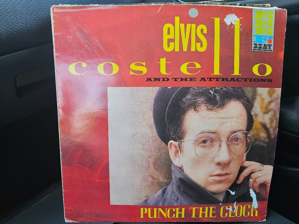 LP Elvis Costello - Punch The Clock, LP, Gebruikt, Ophalen of Verzenden, 12 inch