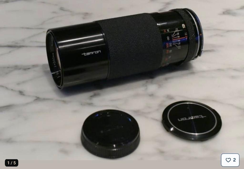 Tamron Adaptall 300mm/ f5.6 voor Olympus OM, Ophalen of Verzenden, 1980 tot heden, Lens of Lenzen