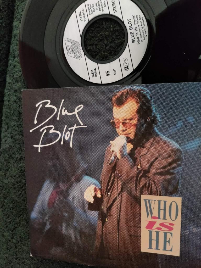 Blue blot (who is he, perf st, ariola, 91, 114762, germany), Cd's en Dvd's, Ophalen of Verzenden, Single