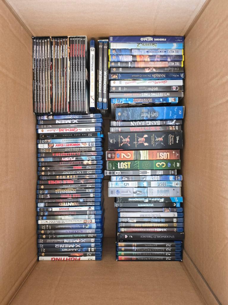 Blu rays dvd en dvd lot, Ophalen