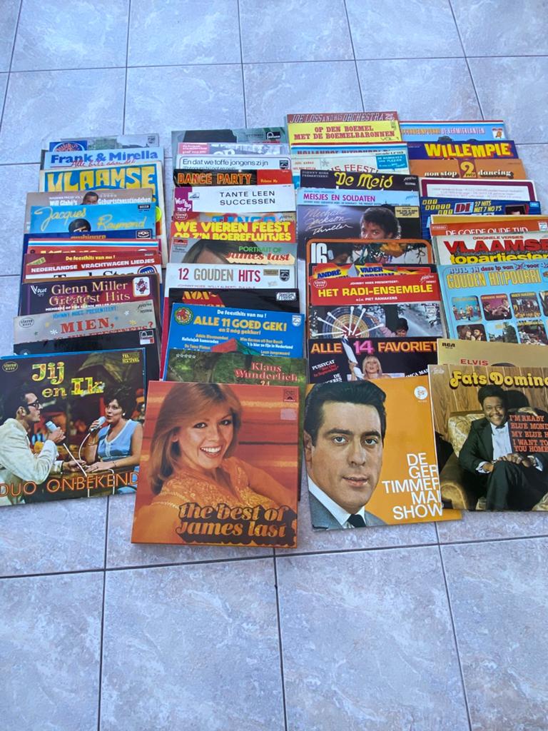 LP vinyl langspeelplaten allerlei, Ophalen