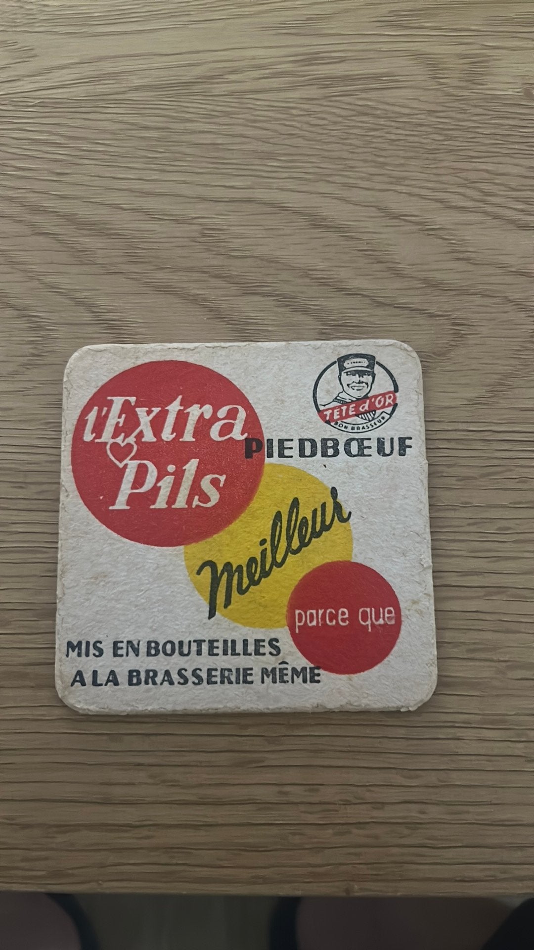 Sous bock Piedboeuf, Verzamelen, Ophalen of Verzenden, Zo goed als nieuw
