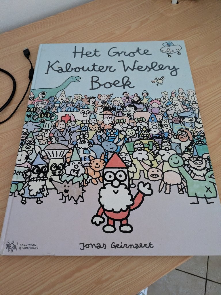 Het grote kabouter Wesley boek, Jonas Geirnaert, Zo goed als nieuw, Ophalen, Eén comic