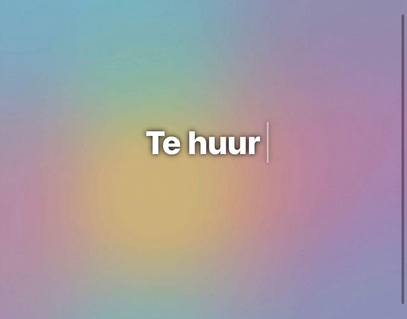 Appartement te huur