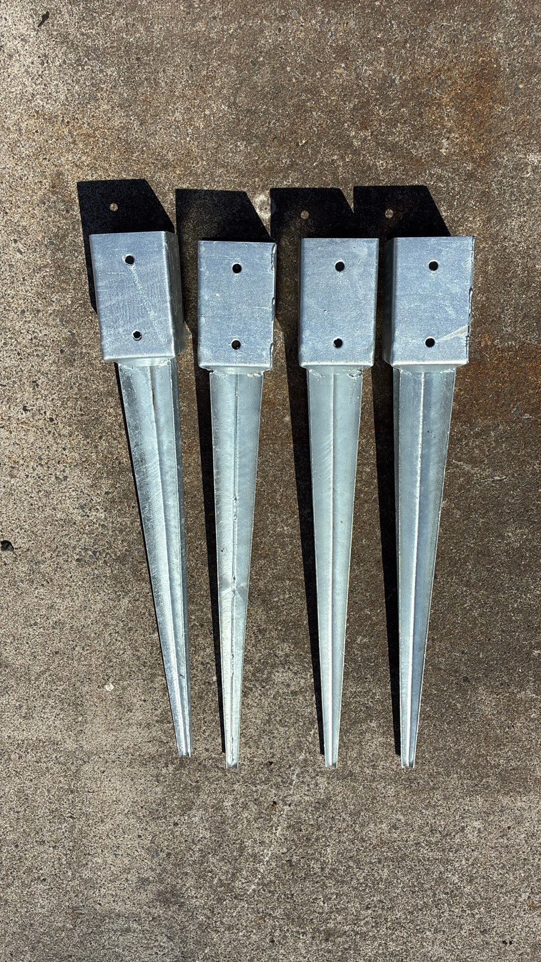 Paalhouder 9cm 60cm lang, Overige typen, Nieuw, Ophalen of Verzenden, Hardhout