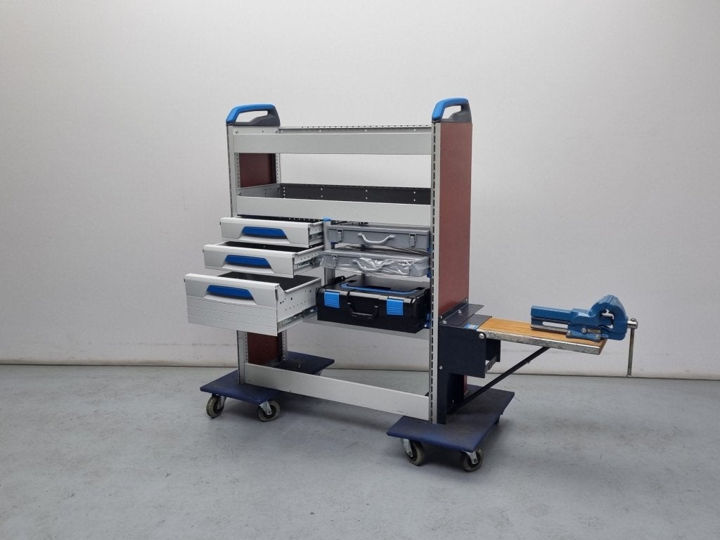 Sortimo bedrijfswagen inrichting bedrijfswageninrichting
