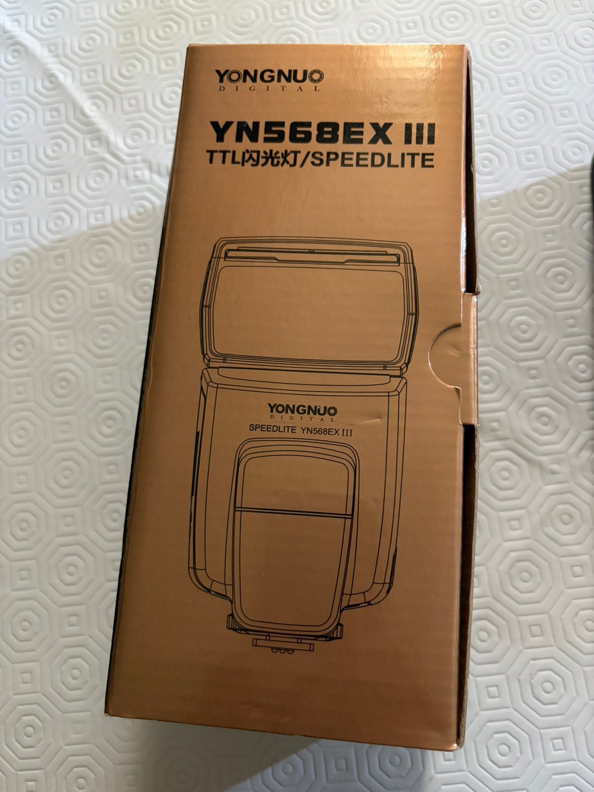 Yn568ex III SPEEDLITE voor canon, niet gebruikt, Audio, Tv en Foto, Foto | Flitsers, Ophalen, Zo goed als nieuw, Canon