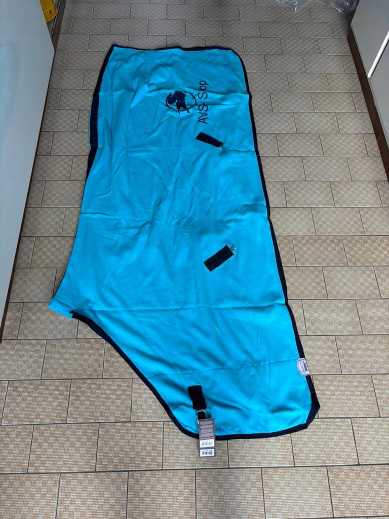 Nieuw zweetdeken fleece, Harry’s Horse maat 215, Neuf, Bleu, Enlèvement, Harry's Horse