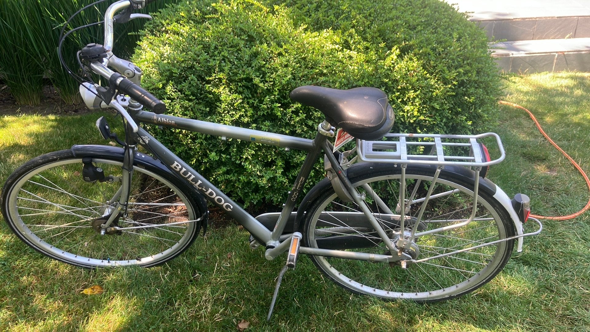 Herenfiets Bull- Dog, Fietsen en Brommers, Fietsen | Heren | Herenfietsen, Ophalen, Gebruikt, Trommelrem