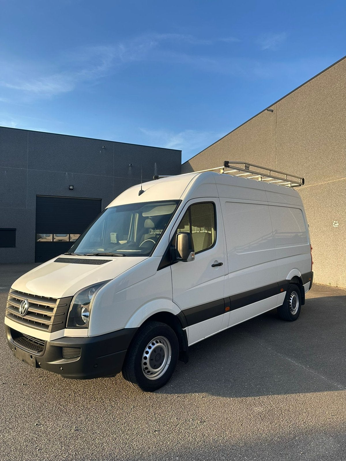 Vw crafter L2H3 bj.2012 2.0tdi 204500km, Auto's, Euro 5, Stof, Volkswagen, Wit