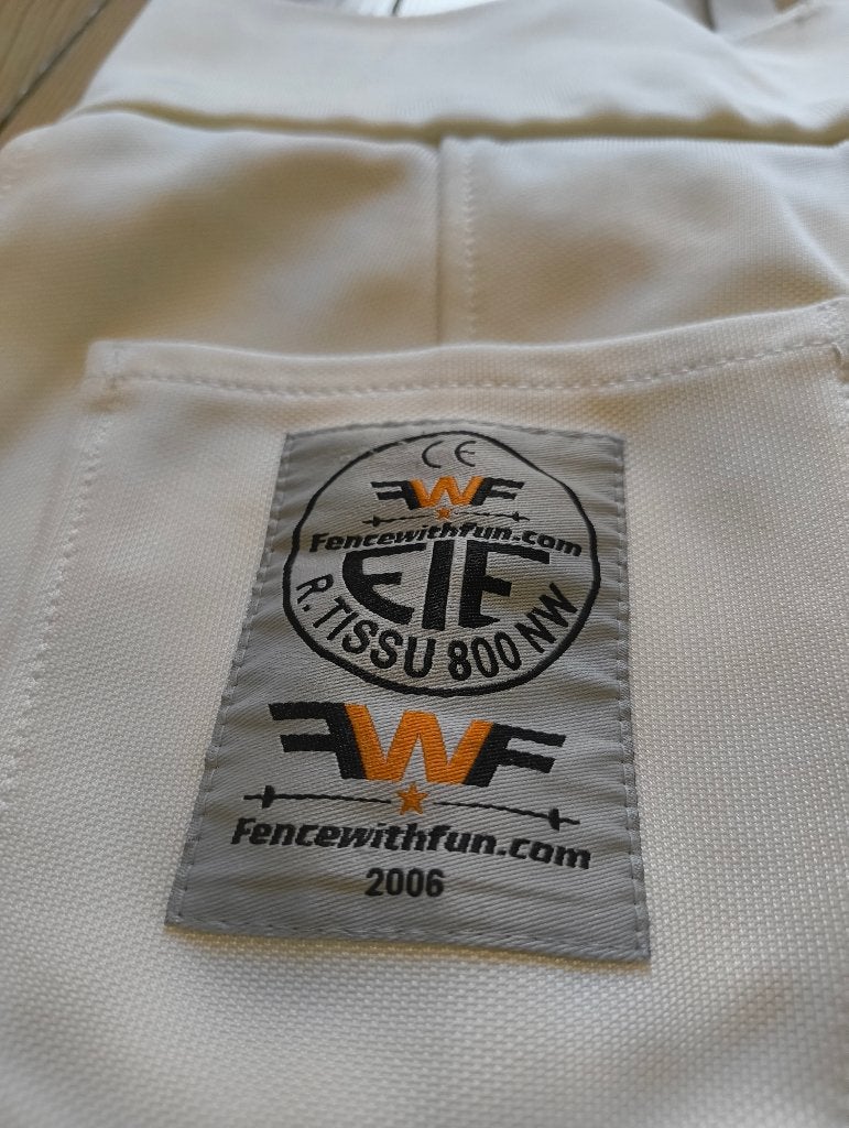 schermbroek FWF, Sports & Fitness, Enlèvement, Utilisé, Escrime, Protection pour arts martiaux