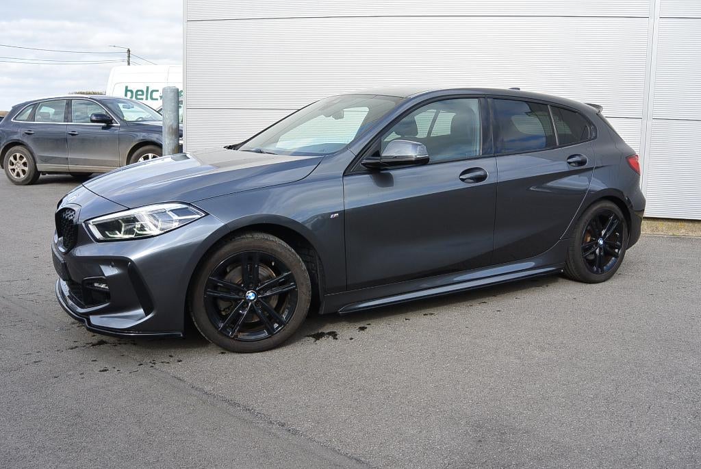 BMW 118i M Sport || VERKOCHT ||, 1 Reeks, Leder en Stof, 1365 kg, Bedrijf