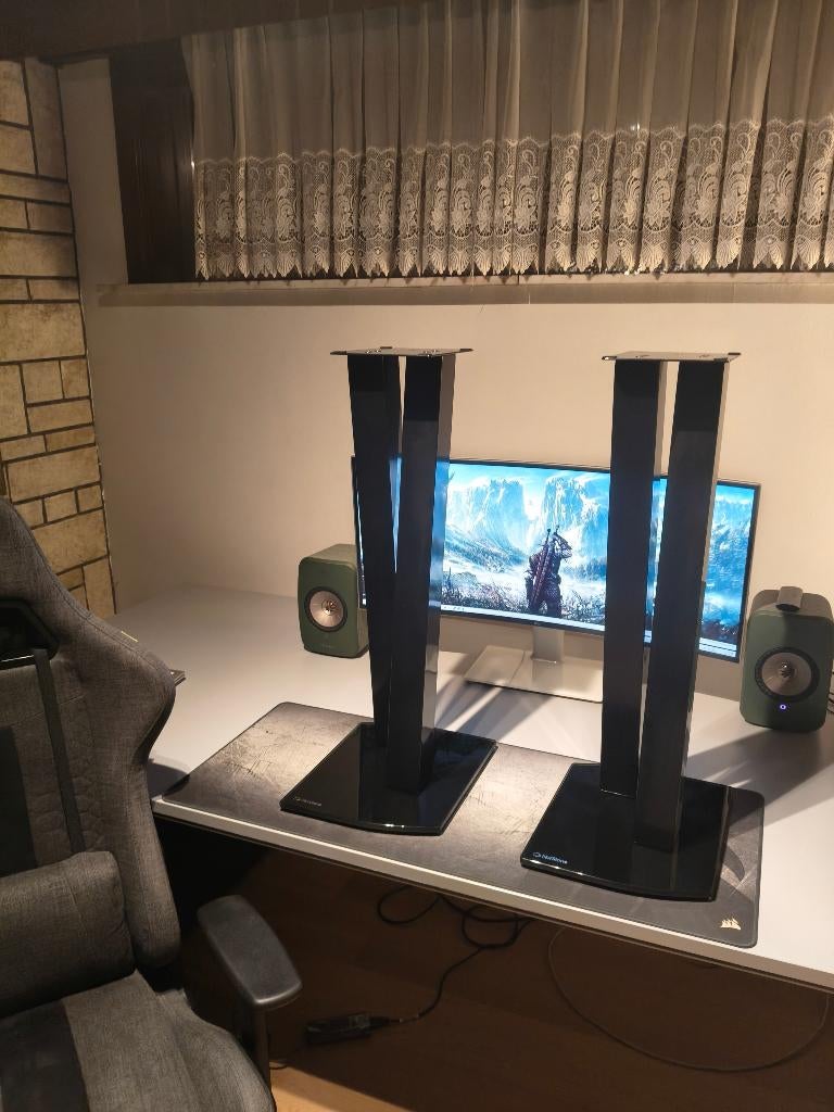 Supports pour haut-parleurs NorStone Walk Stand Parfait état, TV, Hi-fi & Vidéo, Enceintes, Comme neuf, Autres types, Autres marques