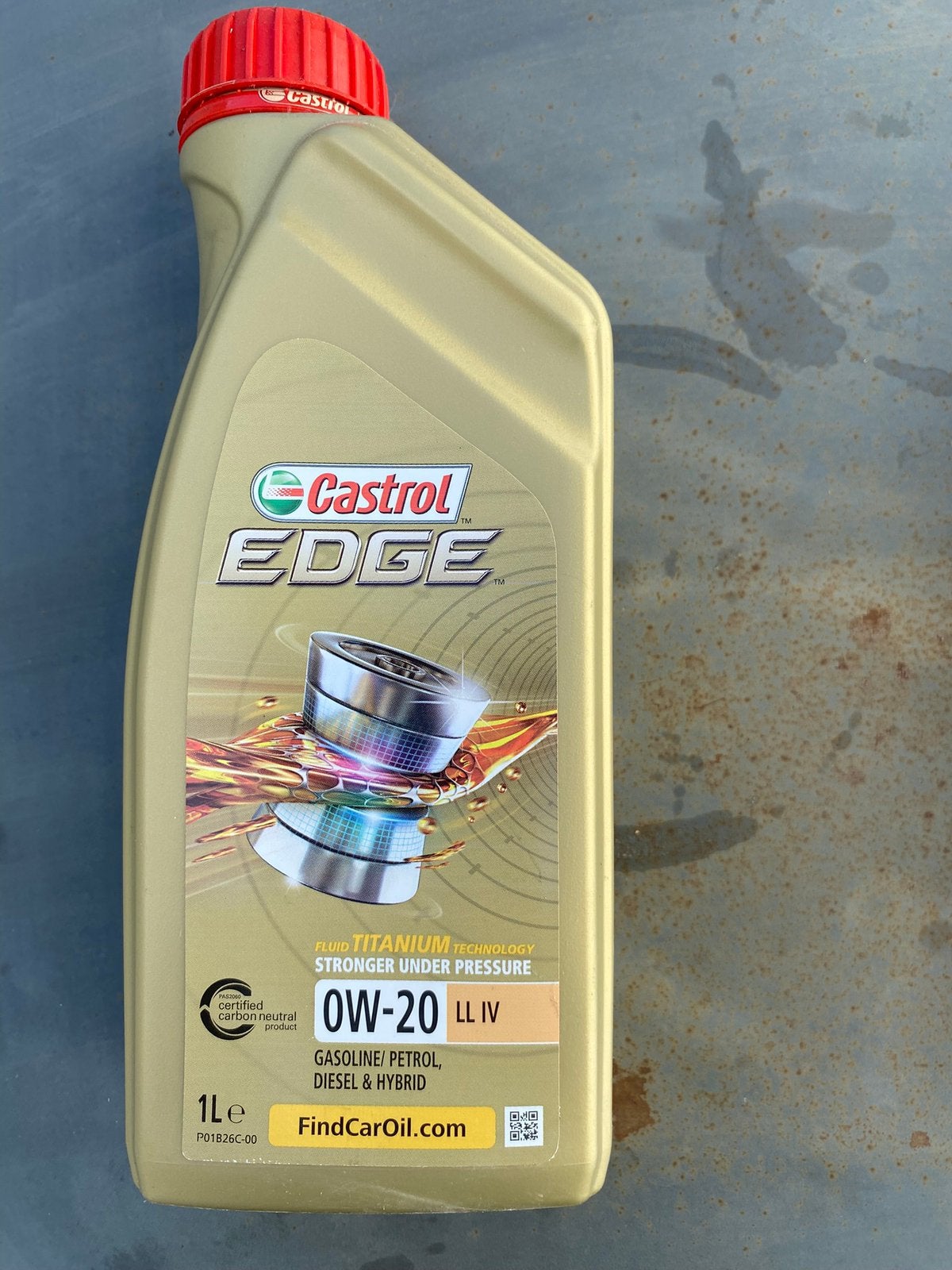 Motorolie 0W20 – Ardeca (nieuw) + Castrol (halve fles), Ophalen