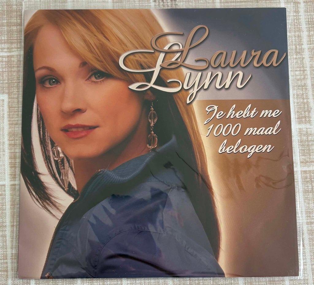 Laura Lynn - Je Hebt Me 1000 Maal Belogen (SV), CD & DVD, Vinyles | Néerlandophone, Enlèvement ou Envoi, Autres formats, Chanson réaliste ou Smartlap