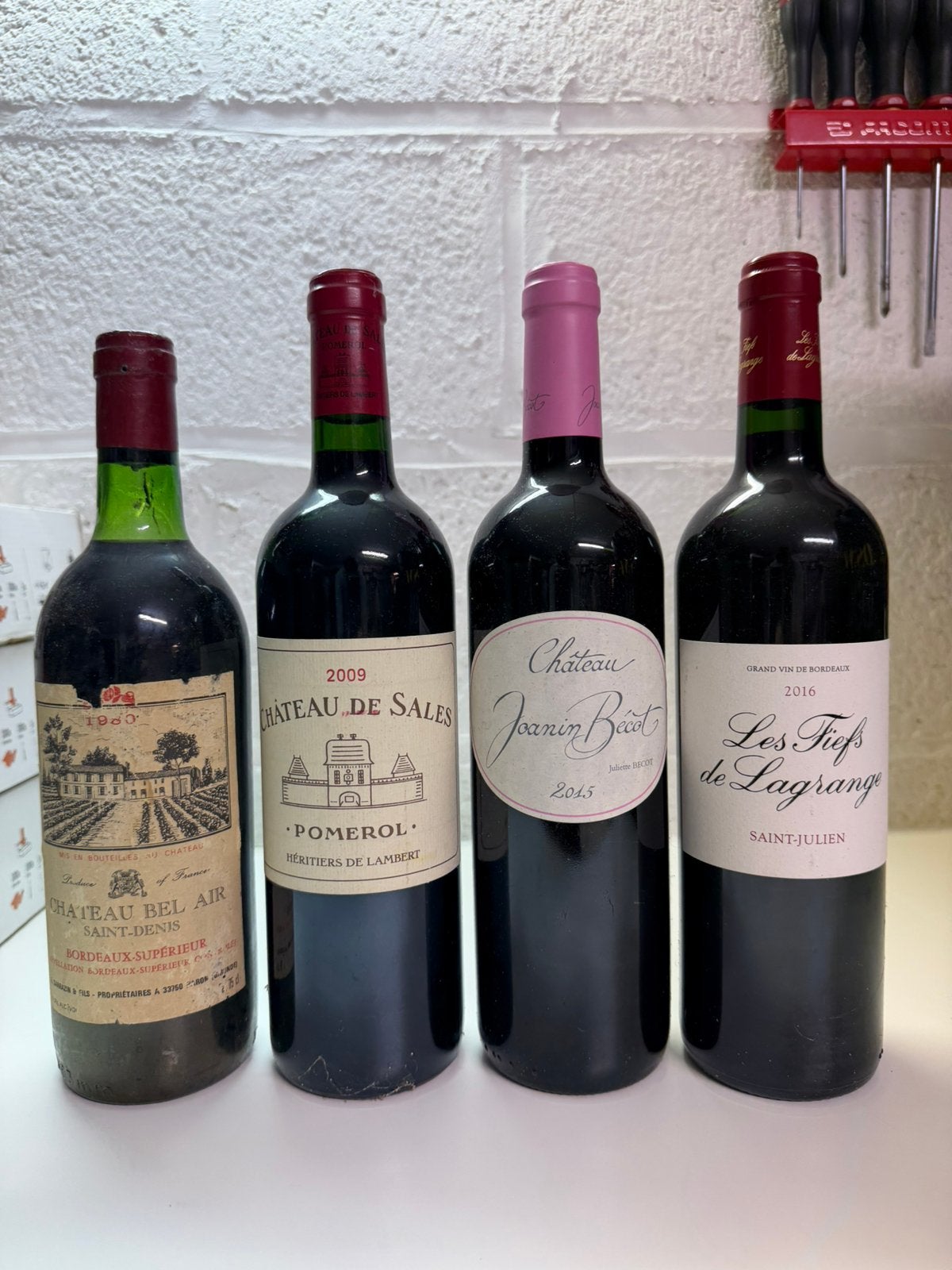 Lot vin Bordeaux fond de cave, Enlèvement ou Envoi, Comme neuf