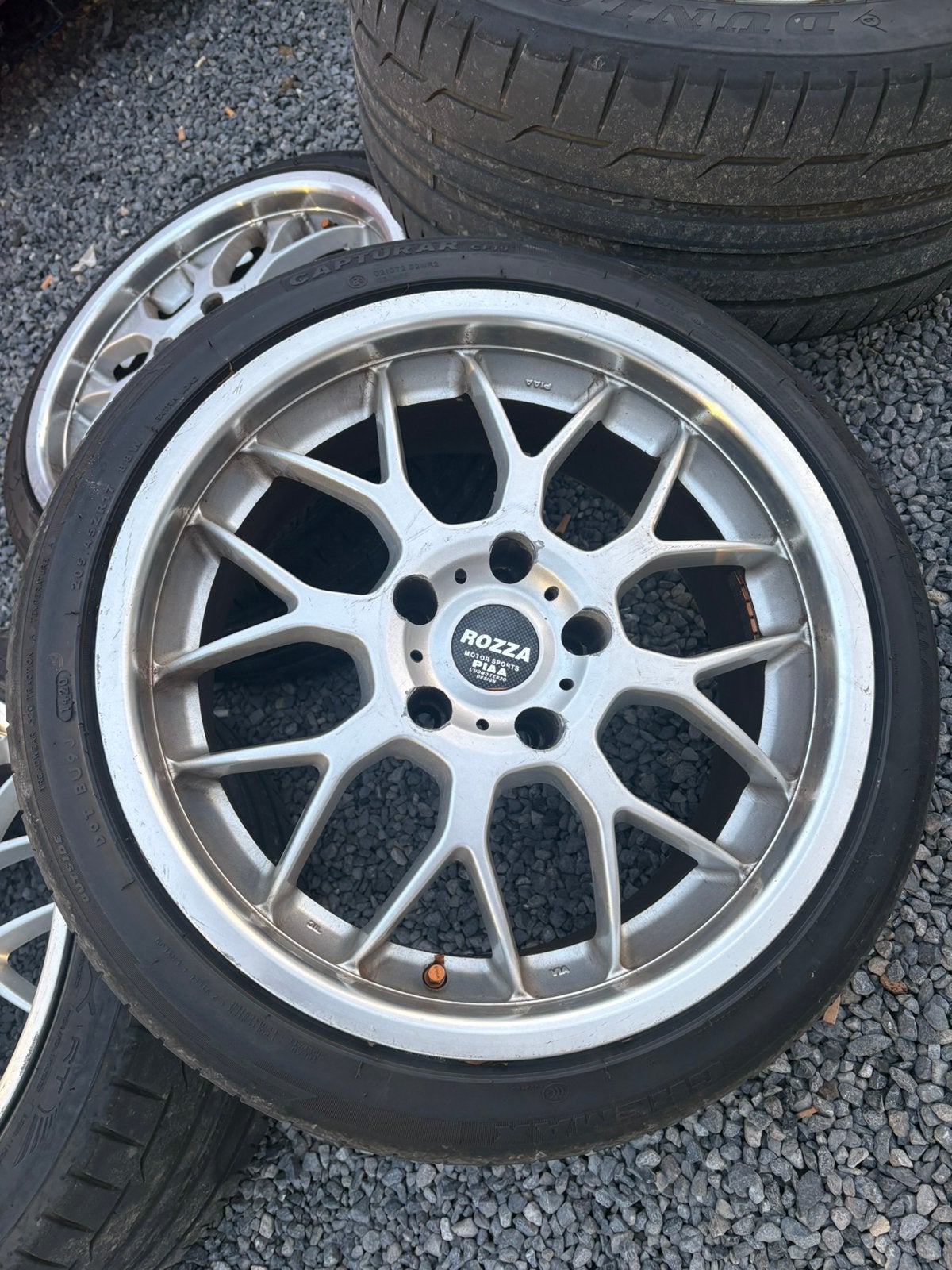 Setje rozza fiaa mesh 5x114,3, Enlèvement, Pneu(s)