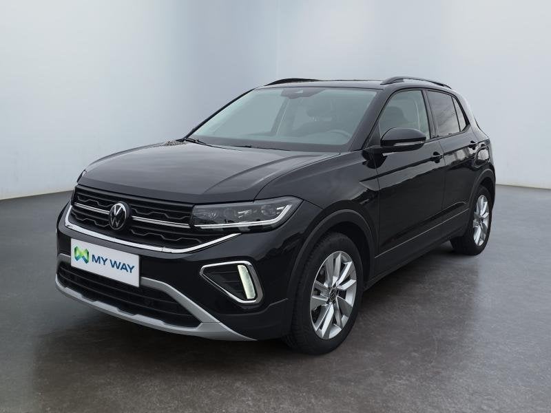 Volkswagen T-Cross Life*Boite auto*camera*Carplay*régul*sie, Electronic Stability Program (ESP), Euro 6, Entreprise, Noir