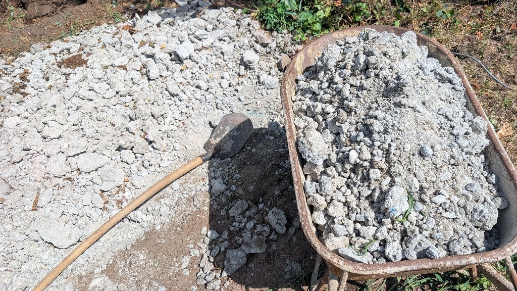 Betonpuin gratis, Ophalen, Overige materialen, Overige typen, Zo goed als nieuw