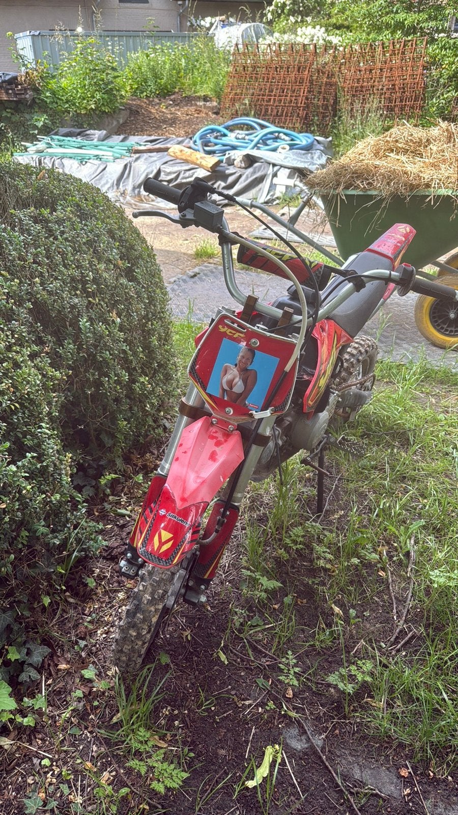 Crossmotor kind, Enlèvement, Utilisé