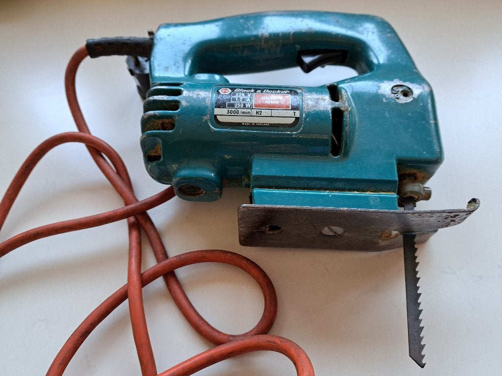 Black&Decker decoupeerzaag, Ophalen, Minder dan 30 mm, Gebruikt, Decoupeerzaag