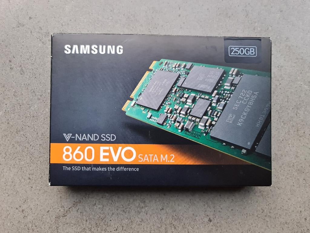Samsung SSD 250GB harde schijf, Neuf, Enlèvement ou Envoi, Interne, Samsung