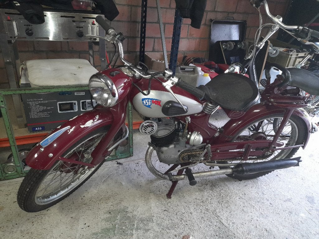 motorfiets nsu fox 125  oldtimer, Motos, Occasion, Autre