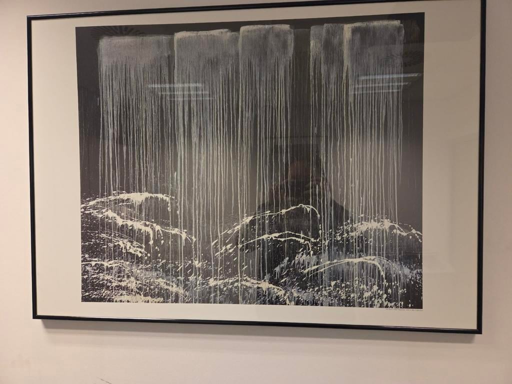 Collection BBL Deep Waterfall 1990 de Pat Steir, Enlèvement
