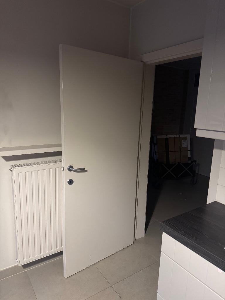 Binnendeuren TE KOOP met kaderment, Enlèvement, Utilisé