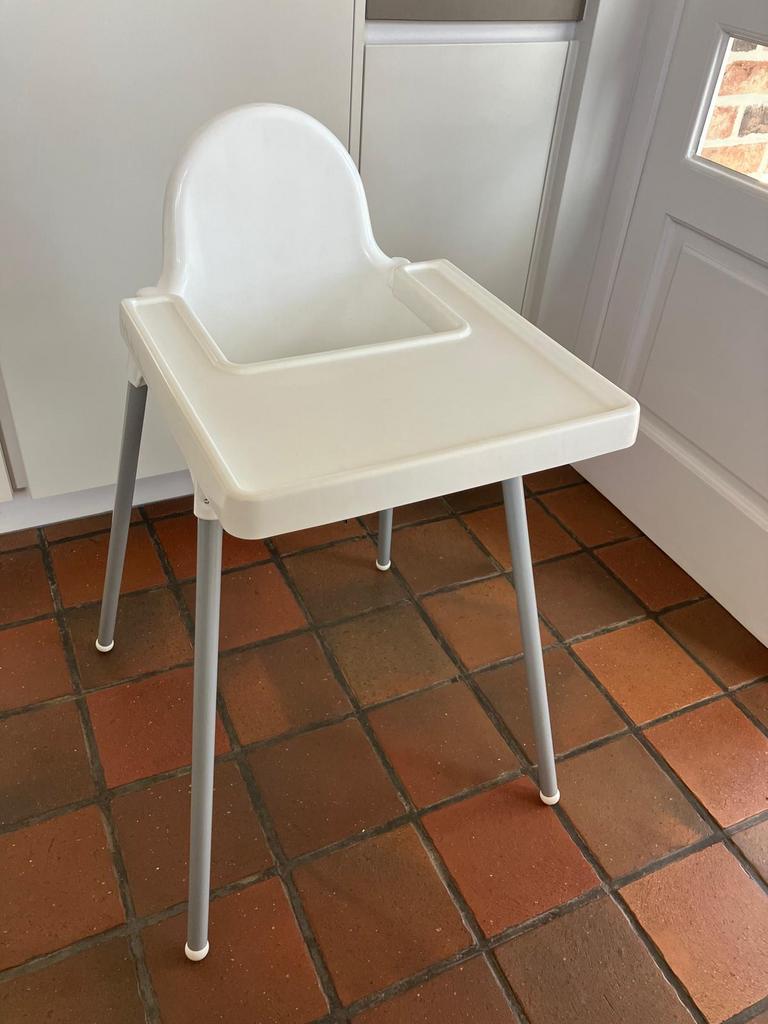 chaise de salle à manger, Enfants & Bébés, Chaises pour enfants, Enlèvement, Comme neuf, Autres types, Ceinture(s)