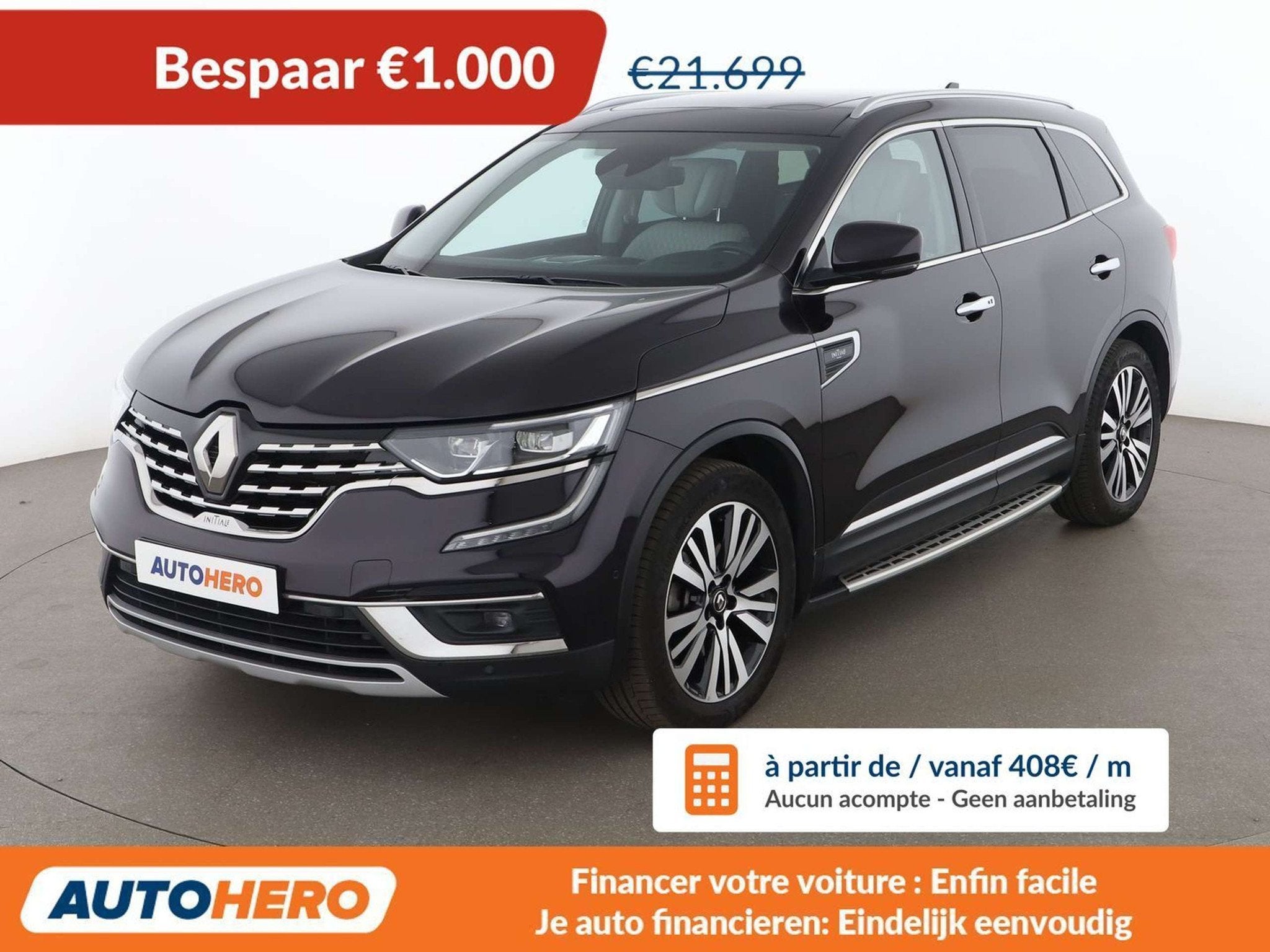 Renault Koleos 2.0 BLUE dCi Initiale Paris 4x4, Autos, Cuir, Euro 6, Détection des panneaux routiers, Autres couleurs