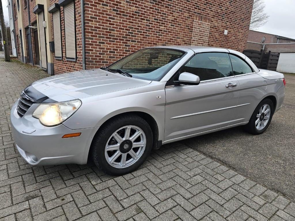 Chrysler Sebring Cabrio 2.0 CRD(Bouw2011/192.000km), Auto's, Voorwielaandrijving, Zwart, 4 cilinders, Cabriolet
