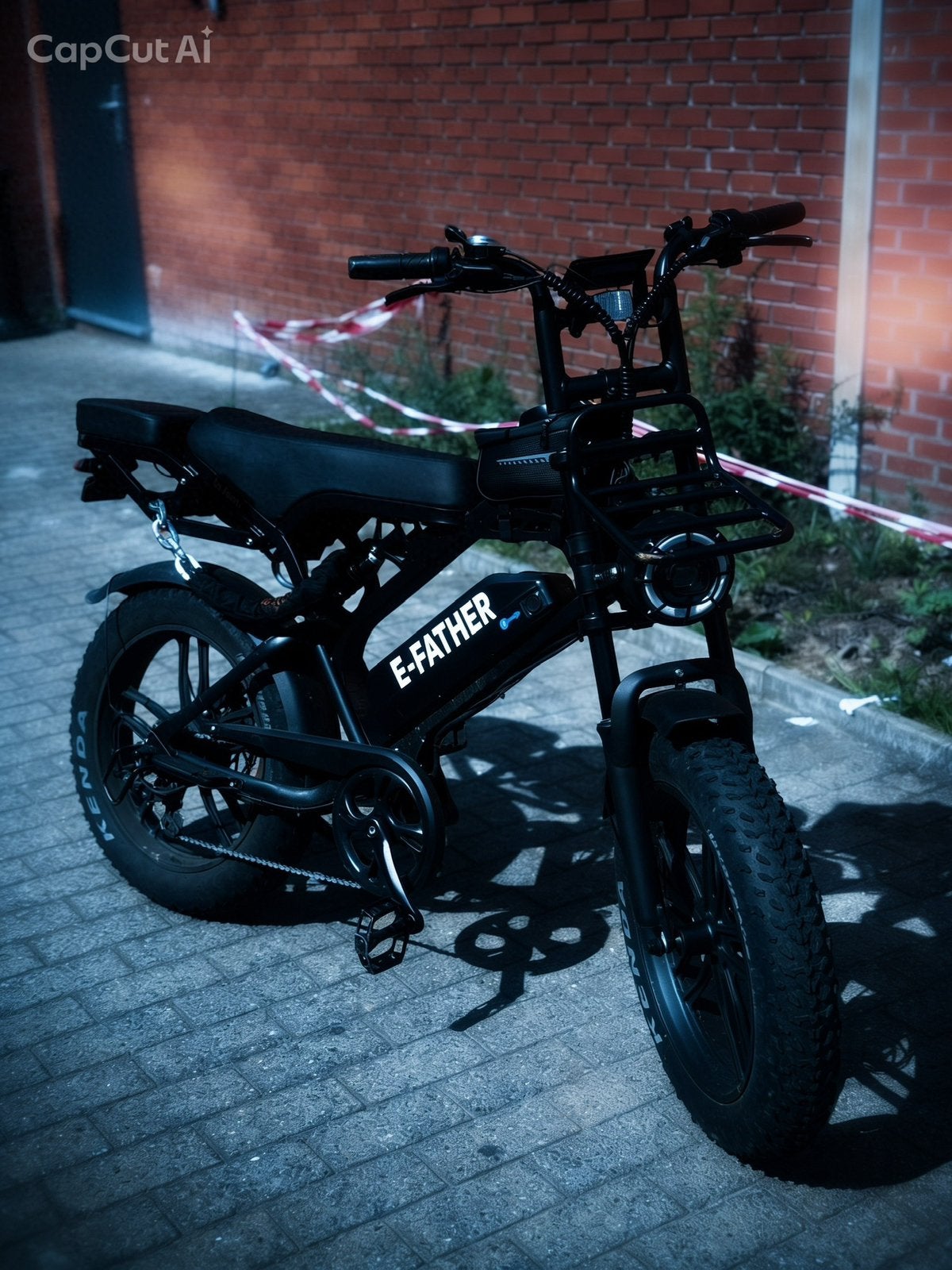 E-FATHER Fatbike Elektrische Fiets 3054 km, Fietsen en Brommers, Elektrische fietsen, Zo goed als nieuw, 50 km per accu of meer