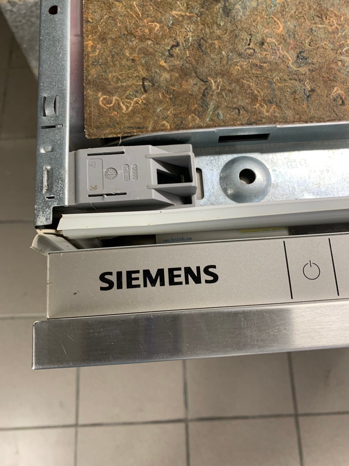 Lave vaisselle Siemens, Electroménager, Lave-vaisselle, Encastré, Moins de 10 litres, Enlèvement, Utilisé