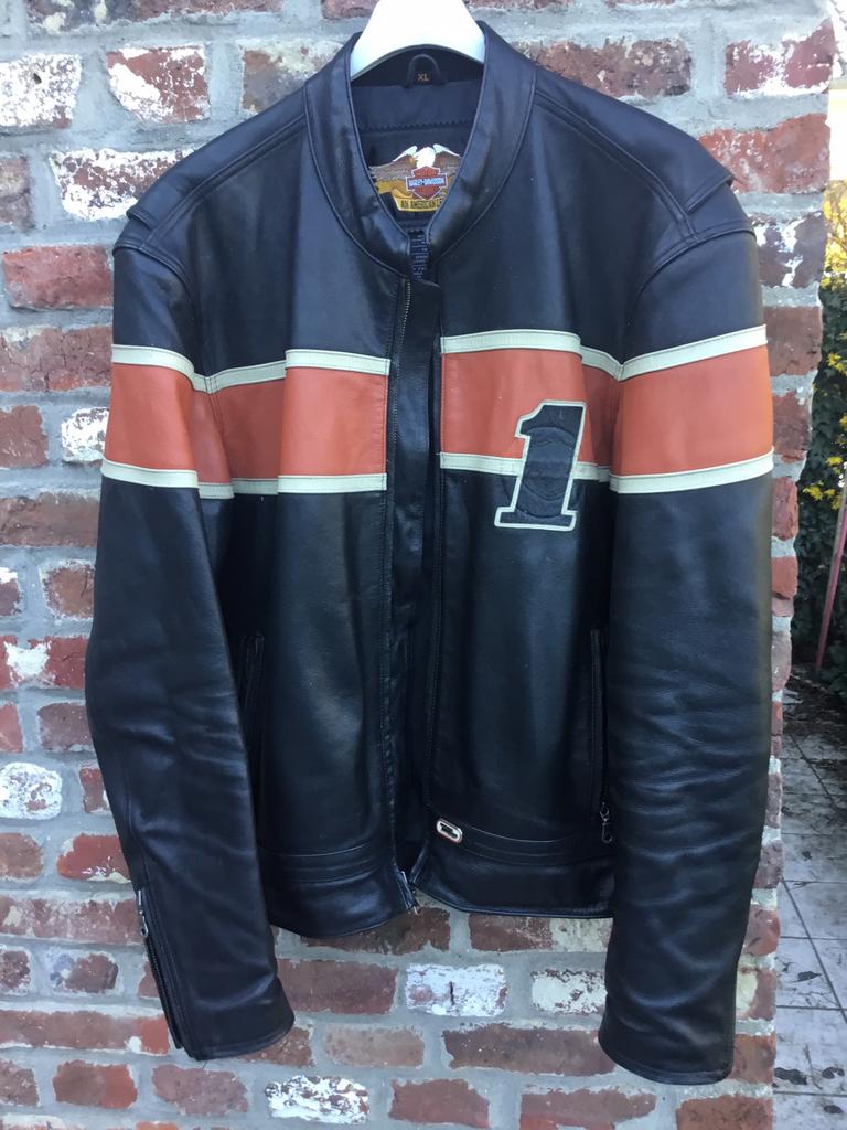 HD leren jas, Motoren, Ophalen, Tweedehands, Heren, Jas | leer