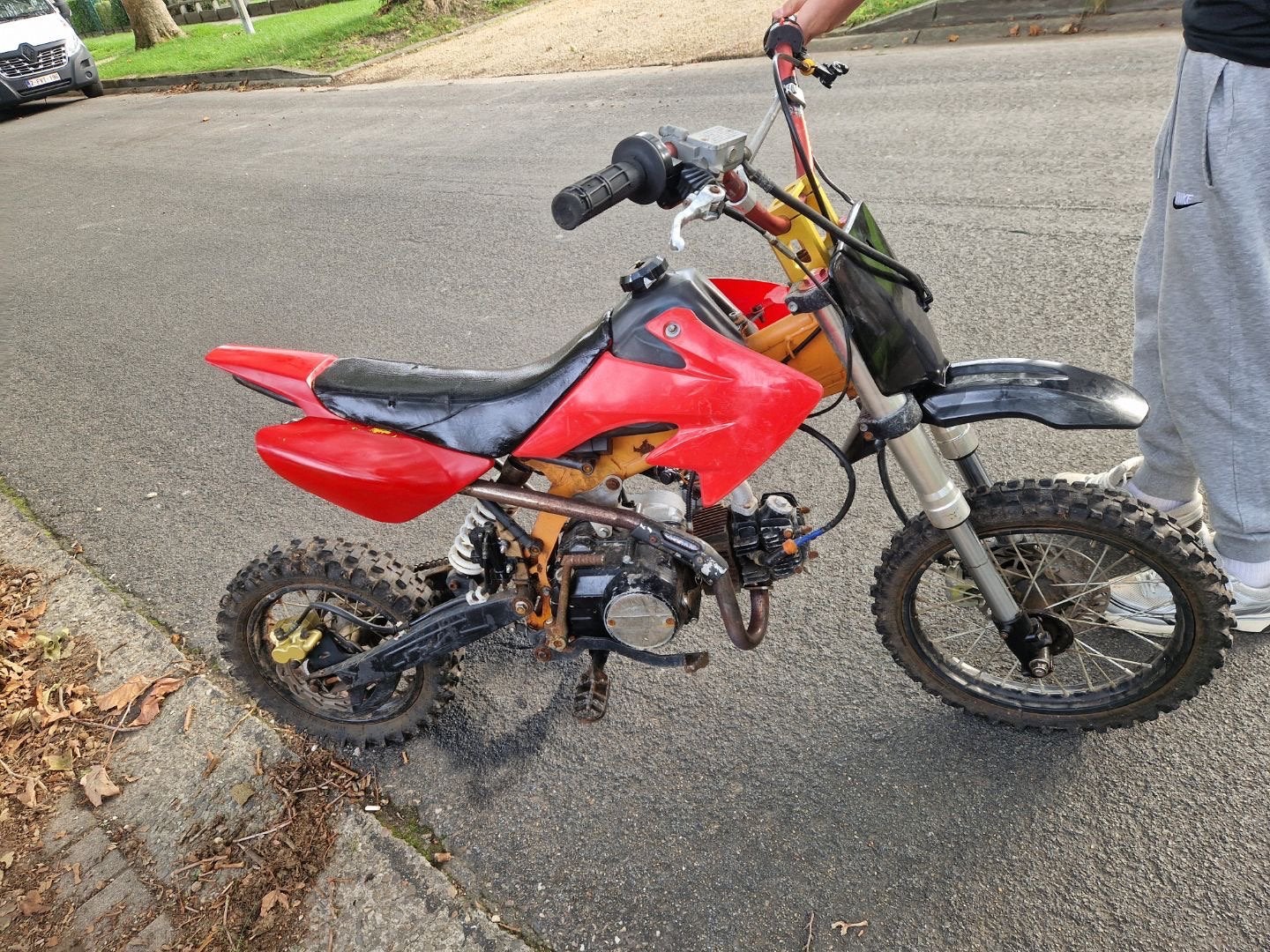 Crosser-125cc 4 takt mooie staat, Ophalen of Verzenden, Zo goed als nieuw