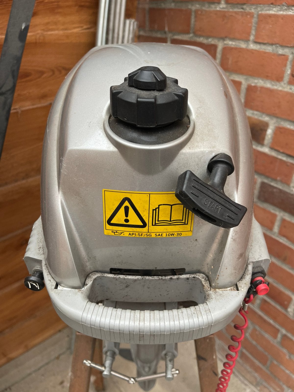 Honda buitenboordmotor., Ophalen, Gebruikt