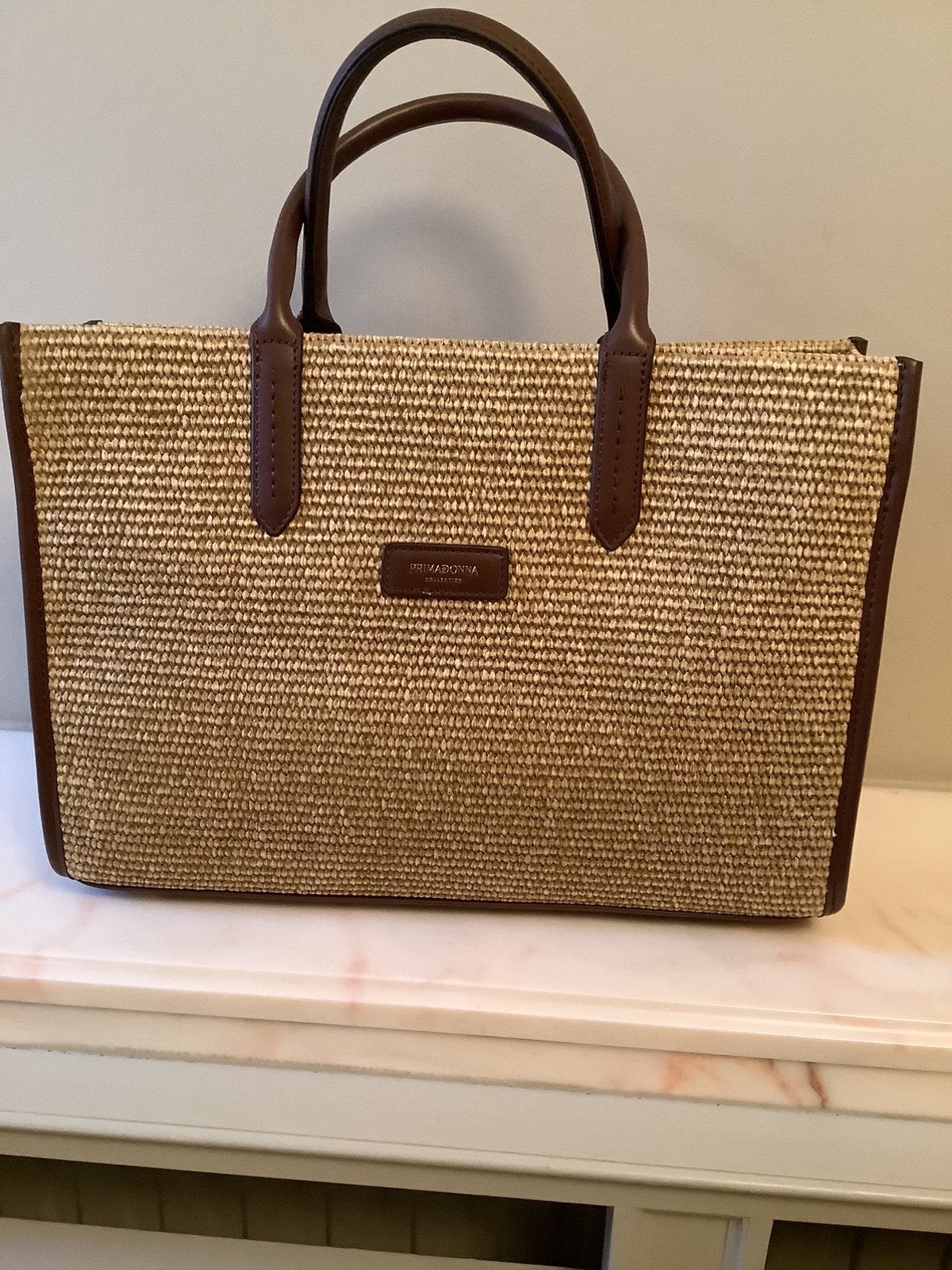 Handtas PrimaDonna, Handtassen en Accessoires, Tassen | Damestassen, Ophalen of Verzenden, Nieuw, Beige, Handtas