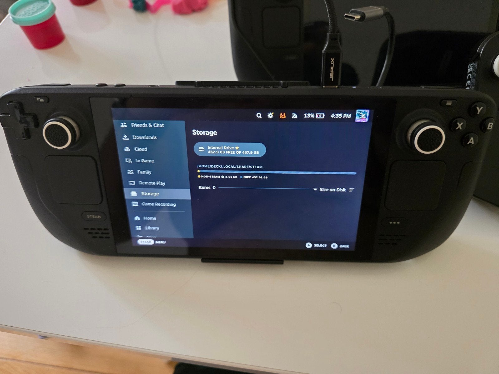 Steam Deck LCD 512GB – Excellent Condition, Games en Spelcomputers, Spelcomputers | Overige, Ophalen, Valve, Zo goed als nieuw