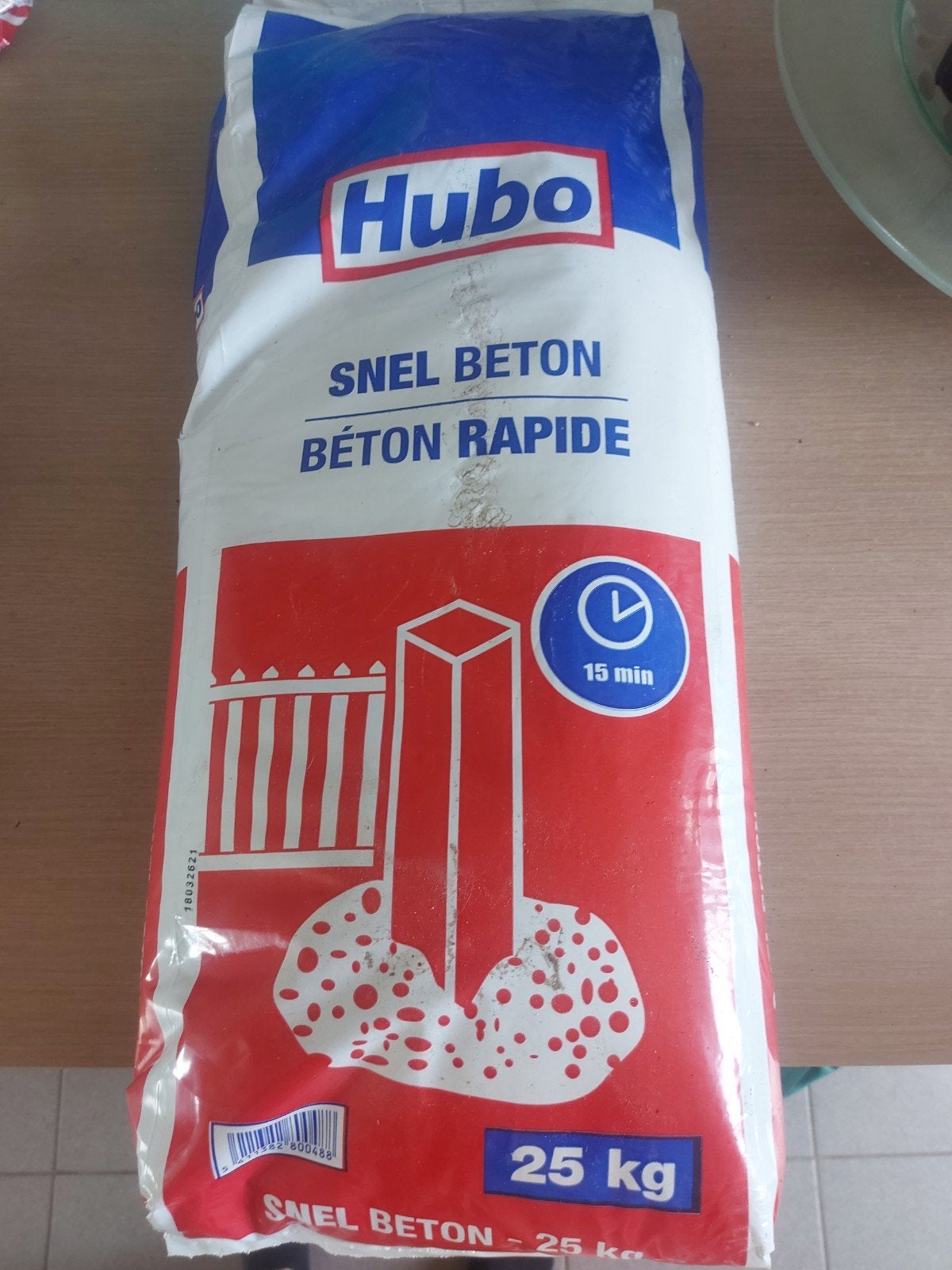 Béton rapide, Enlèvement