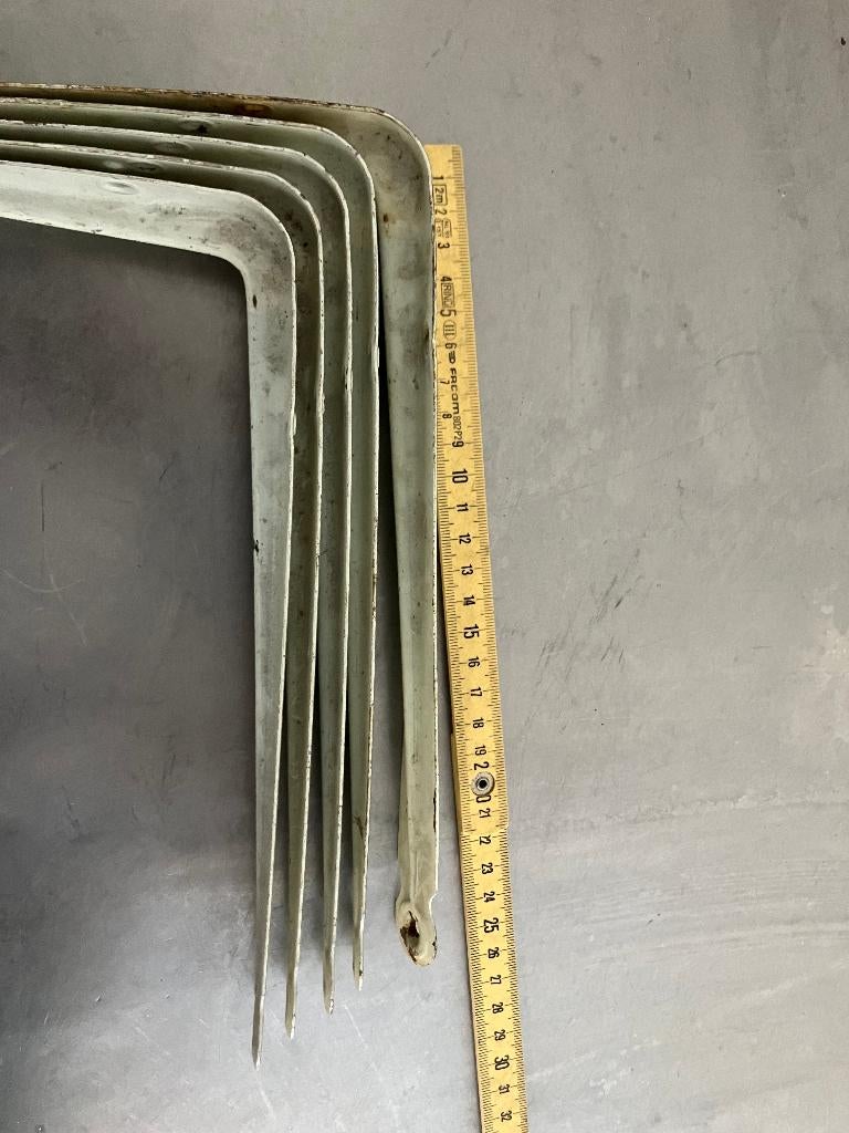 Inslag plankdragers / muurijzers voor legplanken, Ophalen of Verzenden