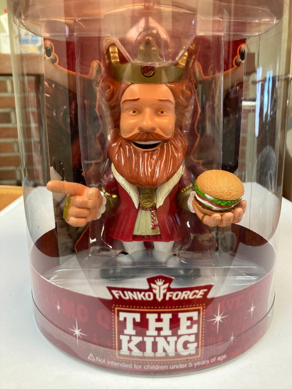 Funko Force Burger King Wobbler dashboard, Verzamelen, Merken en Reclamevoorwerpen, Nieuw, Overige typen, Ophalen