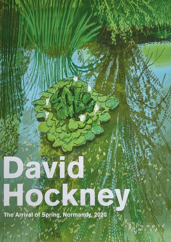 David Hockney (1937-2026) - L'arrivée du printemps, Envoi