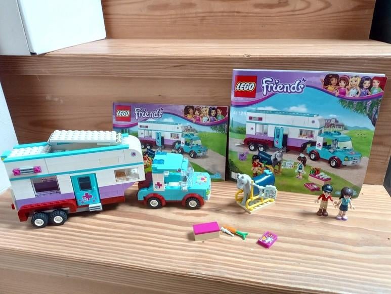 lego Friends - 41125 - La remorque à chevaux du vétérinaire, Ophalen, Gebruikt, Lego
