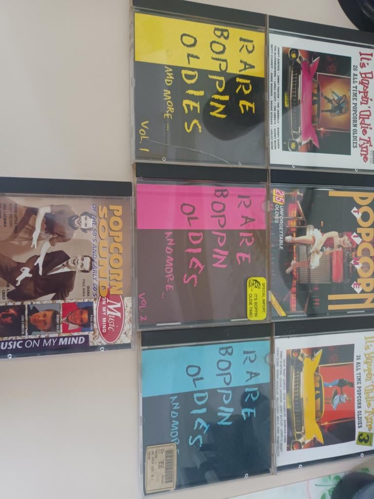 Lot popcorn oldies rare, Enlèvement ou Envoi
