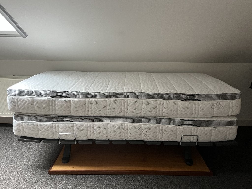 Lattoflex - Geltex Matrassen, Huis en Inrichting, Slaapkamer | Matrassen en Bedbodems, Ophalen, 90 cm, Eenpersoons, Nieuw