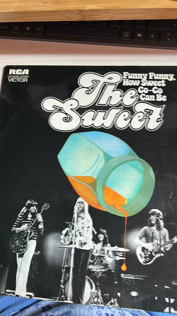 LP vinyl THE SWEET, Cd's en Dvd's, Vinyl | Pop, Originele persing, Ophalen, Zo goed als nieuw